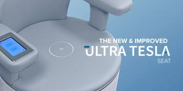 The new & improved ultra tesla seat